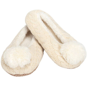 KNIT SLIPPERS