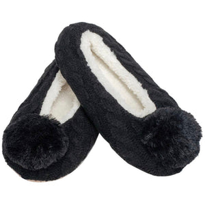 KNIT SLIPPERS